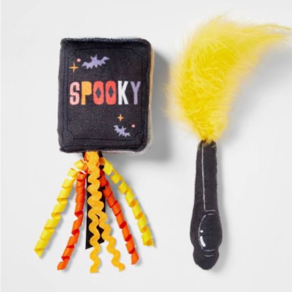 Hyde & Eek! Boutique Cat Halloween Toys and Crab Costume Set NEW wand & book - Picture 3 of 7